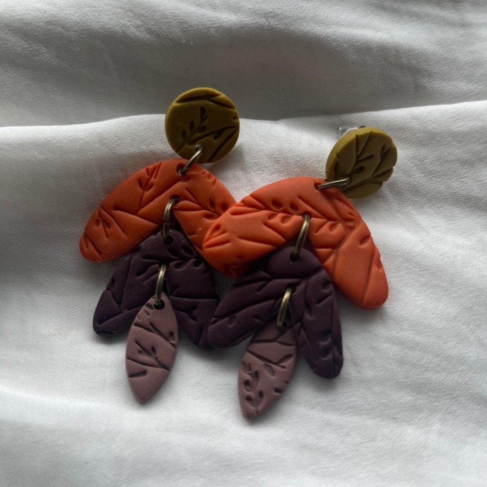 Handmade Polymer Clay Earrings